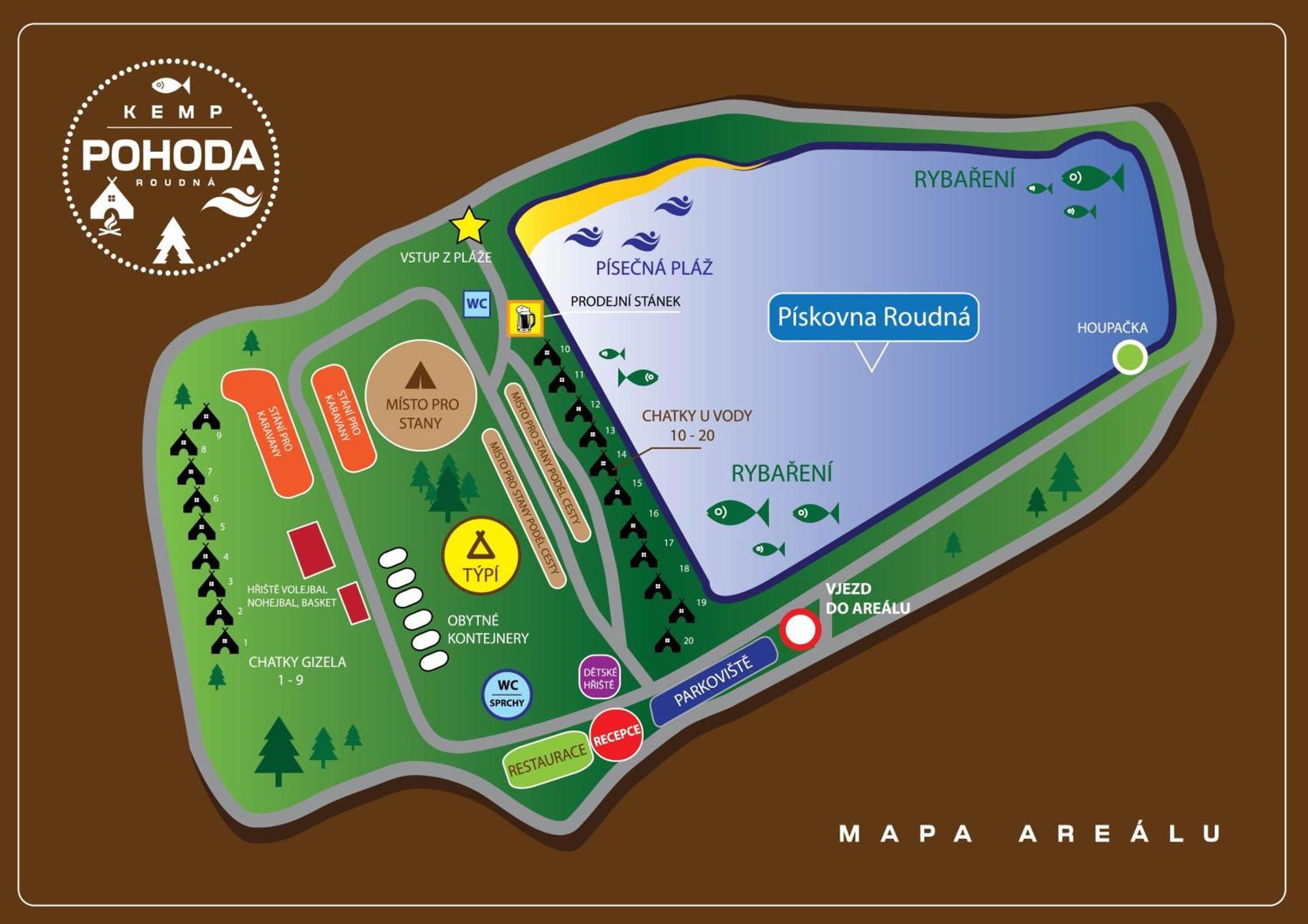 Kemp Pohoda Roudna Exterior photo